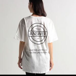BROWNY ANSWER BIG Tシャツ ゾゾタウン