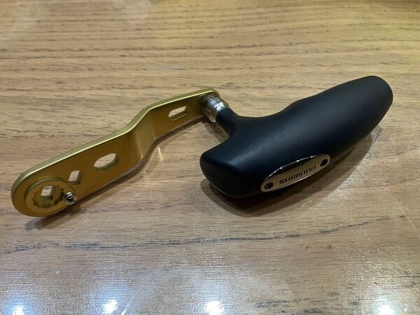 シマノ 14 オシアジガーリミテッド 1500 1501 純正ハンドルアーム改 T型ラージノブ仕様