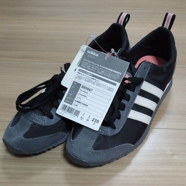 adidas NEO VS JOG W スニーカー BB9667 23.5cm