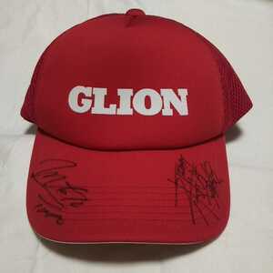 GLION サイン入り帽子 キャップ