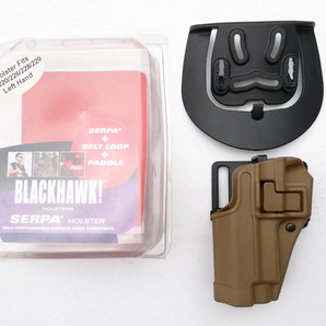 実物 米軍放出品 BLACKHAWK! SERPA CQC SIG P226 220 ホルスター CT      (seals devgru eod 20f23の画像1