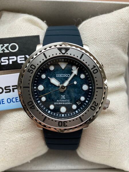 激レア 入手困難 Save The Ocean ツナ缶 ペンギン srph77kc SEIKO セイコー プロスペックス 自動巻き