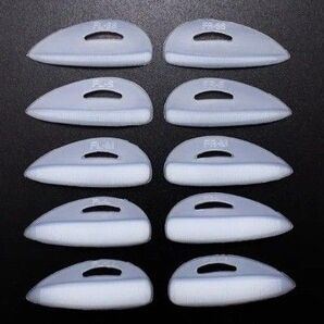 まつ毛パーマカール セルフ3Dロット 3Dまつ毛パーマカール ロット5種類 ギザギザの入ったロットで施術が簡単、時間短縮可能に!!