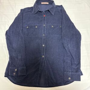 dazzlin ネイビー 長袖シャツ ウエスタンシャツ 長袖シャツ