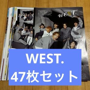 2025年 テレビ誌 ウェスト 47枚セット