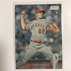 RC！[Parker Bridwell][2018 Topps Stadium Club Baseball](Base 214)(Los Angeles Angels(LAA))