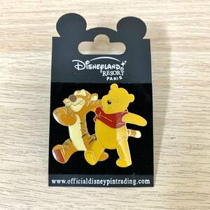 Disneyland Resort Paris Pooh & Tiger pin badge * beautiful goods 