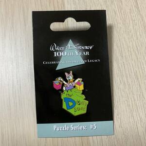  Disney 100THYEAR daisy puzzle series #5 pin badge * unused 