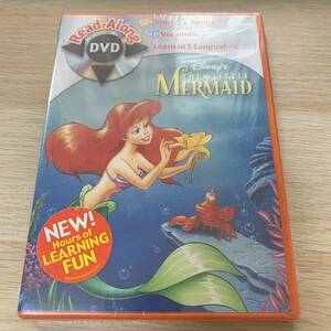  Little Mermaid Read Along learning English .DVD* new goods unopened 