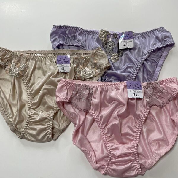 婦人用ショーツ 4L 3枚セット 大きいサイズ