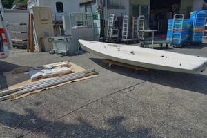 静岡県/引取限定　427cm　ヤマハ　ヨット　ディンギー　YAMAHA　現状渡し