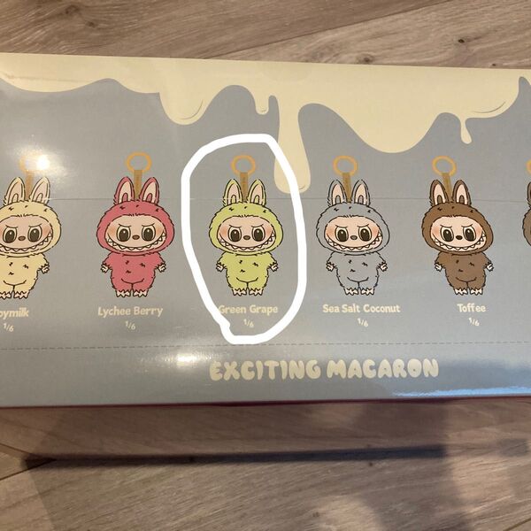 THE MONSTERS Exciting Macaron シリーズ ラブブ Labubu マカロンPOP MART グリーン