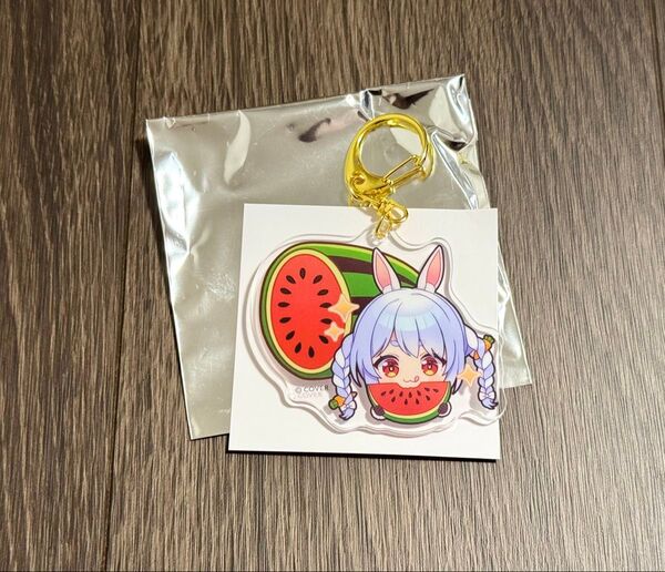ホロライブ 兎田ぺこら 誕生日記念2025 じゃらじゃらアクリルキーホルダー スイカ