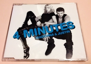 Madonna & Justin Timberlake(マドンナ,ジャスティンティンバーレイク)「4 Minutes」 EU盤