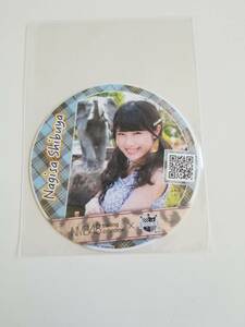 NMB48 渋谷凪咲 カフェコースター trading collection x AKB48 CAFE 未使用