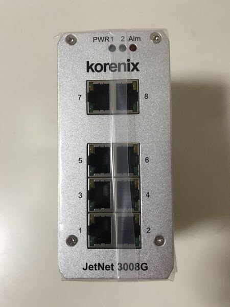 Korenix 産業用イーサネットスイッチJetNet 3008G ★未使用★