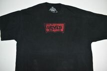 ☆ビッグサイズ US古着 Levi´s リーバイス Tシャツ プリント ブラック黒【XL】コットン　　　　　◆2589◆_画像7