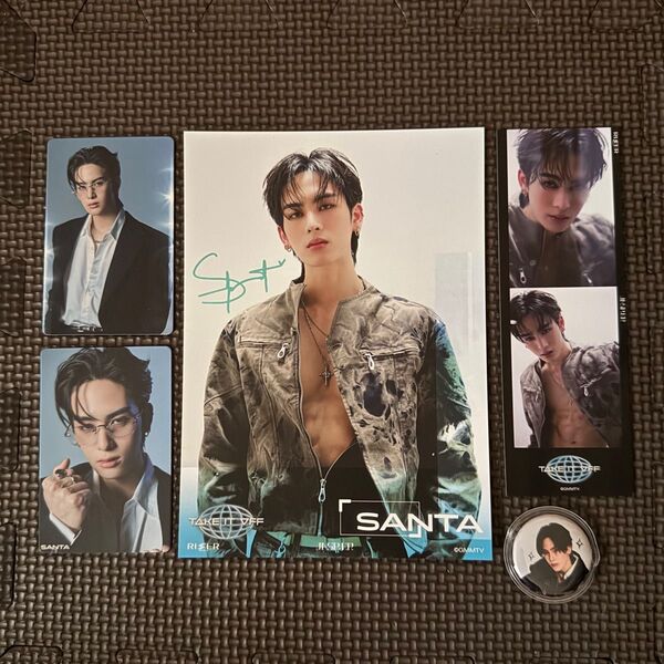 Santa セット / TAKE IT OFF PHOTO SET / MUSICON PIN / JASP.ER