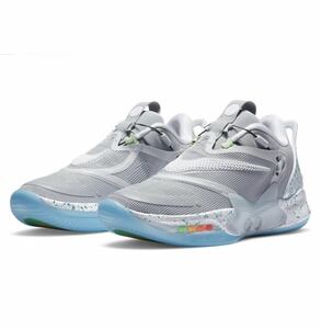 25.5cm NIKE ADAPT BB 2.0 MAG / WOLF GREY/WHITE-LIGHT AQUA / ナイキ アダプト / Back To The Future / ウルフグレー エアマグ