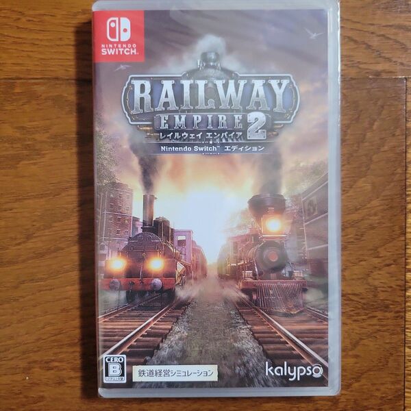新品未開封 Nintendo Switch レイルウェイ エンパイア 2