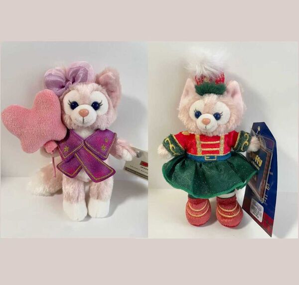 【香港ディズニー限定】リーナベル ぬいぐるみキーチェーン2個セット