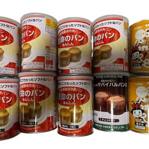 長期保存用パンとクッキー 10点セット まとめ売り
