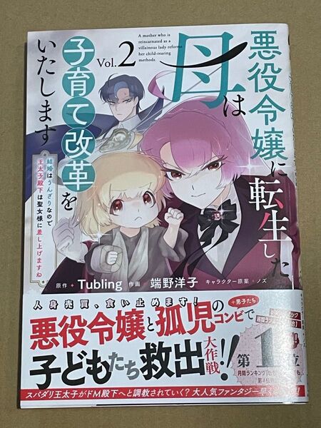 悪役令嬢に転生した母は子育て改革をいたします ~結婚はうんざりなので王太子殿下は聖女様に差し上げますね~(2)