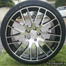 新品 タイヤホイール4本セット ベンツ Ｅクラス W212 19インチタイヤとホイール付き245/35R19 275/30R19_画像2