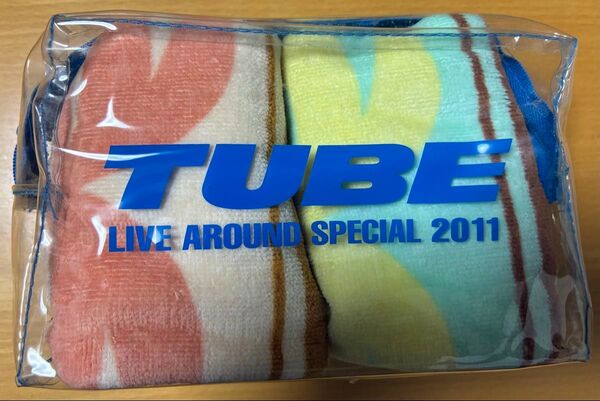 TUBE 2011 ビニールポーチ付き ハンドタオル2枚