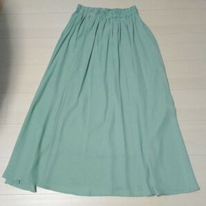 セレクトショップにて購入 モスグリーンマキシスカート 新品未使用 サイズM