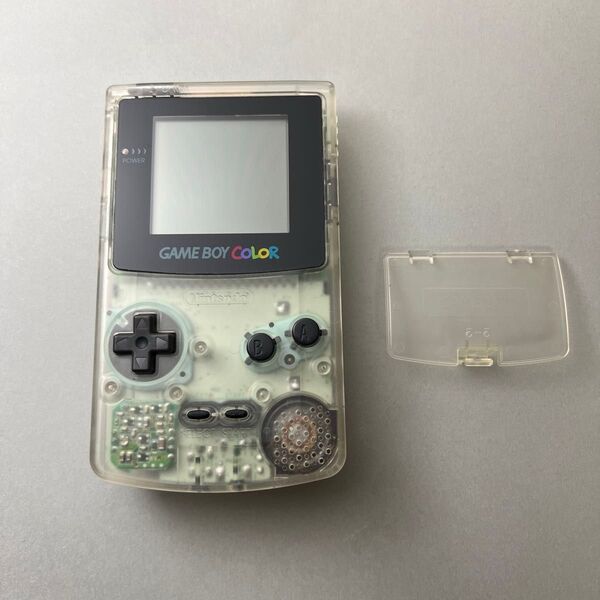 任天堂 ニンテンドー Nintendo ゲームボーイカラー 本体 クリア CGB-001 動作品 並品