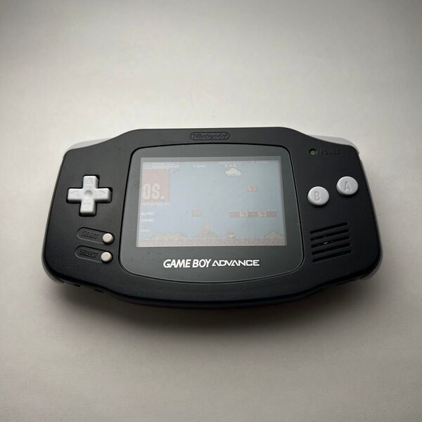任天堂 ニンテンドー Nintendo ゲームボーイアドバンス AGB-001 本体 ブラック 動作品 並
