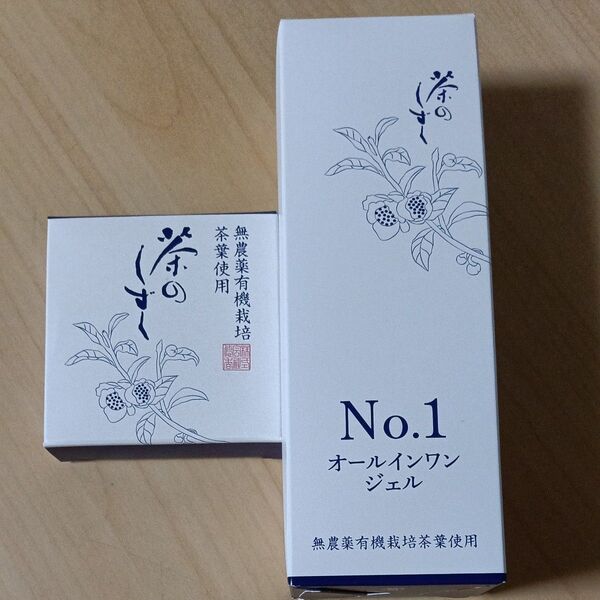 茶のしずく NO 1ジェル150gと薬用茶のしずく悠香の石鹸