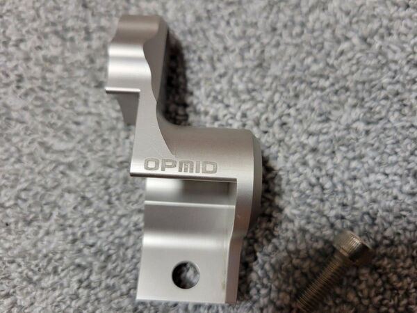 ホンダ GROM125 モンキー125 OPMID オプミッド CNC O2センサーガード シルバー