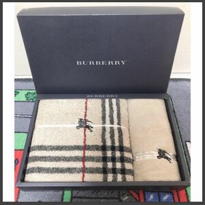 BURBERRY タオルセット フェイスタオルミニテリー