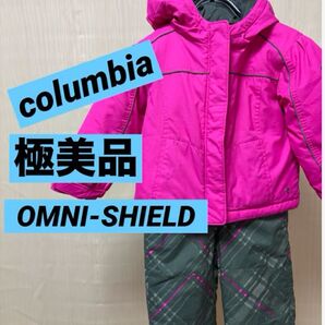 コロンビア 100cm スキーウエア スキーウェア 子供 columbia 3t 上下セット 女の子