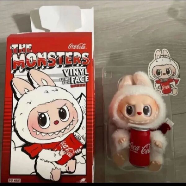 LABUBU×COCA COLA VINYL FACE ぬいぐるみ POPMART ラブブ コカコーラ ポップマート