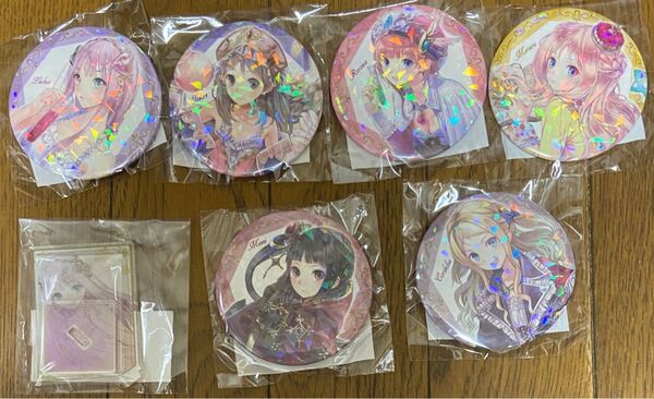 アトリエ アーランド15周年記念くじ D賞 E賞 スクエアアクリルスタンド ホログラム缶バッジ 未開封