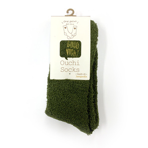 【開封済新品】レディス/JamgardEn/もこもこソックス/カーキ/Lso010_AT019