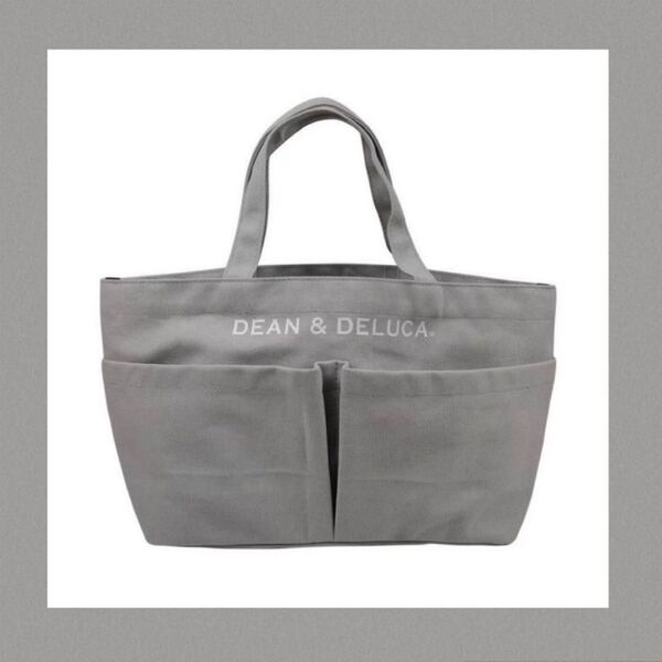 新品 ディーンアンドデルーカ DEAN & DELUCAトートバッグ グレー