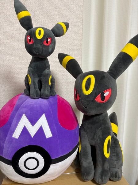 ポケモン めちゃもふぐっとぬいぐるみ マスターボール ブラッキー