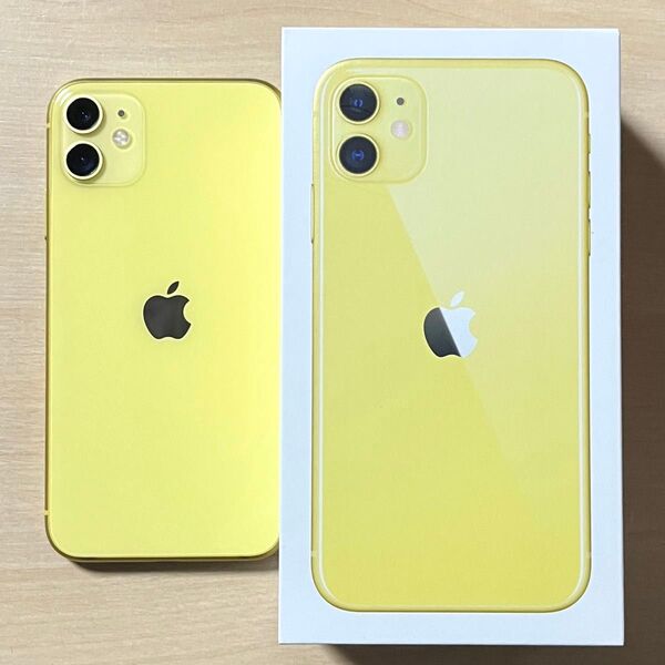 iPhone11 イエロー 128GB SIMフリー Apple