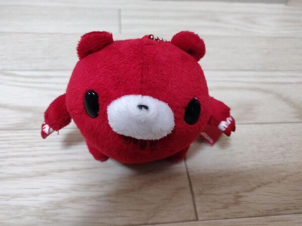 Gloomy グルーミー ぬいぐるみ マスコット キーホルダー 赤