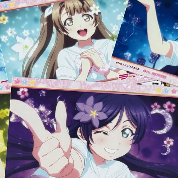 ラブライブ atre ノベルティ μ's 限定品 南ことり 東條希 指名有
