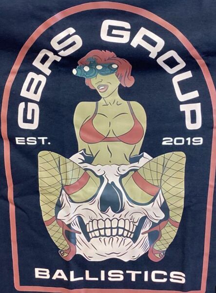 ミリタリー GBRS GROUP ブラックTシャツ サイズL