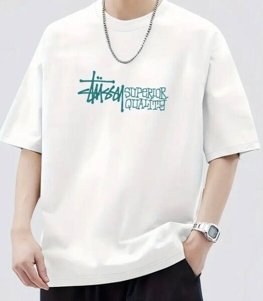 Stussy 新品 Tシャツ XL【LLサイズ】Tシャツ 白色