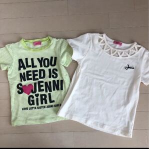 JENNI Tシャツ 120 2枚組 半袖Tシャツ