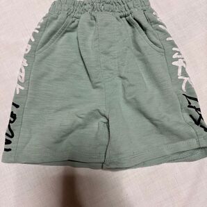 LAPSEN ミントグリーン ハーフパンツ 100サイズ