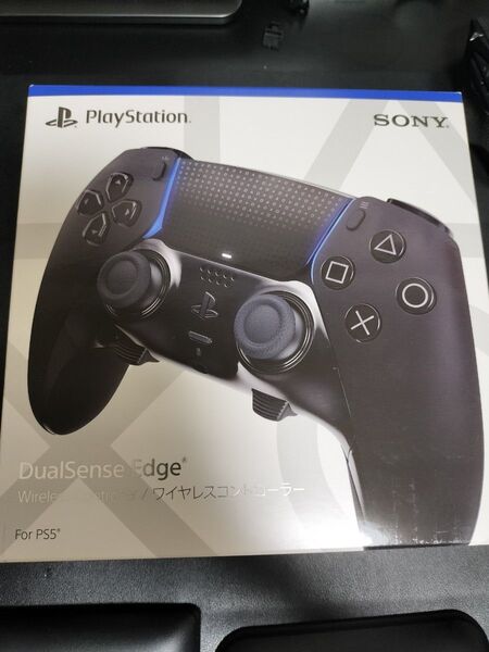 DualSense Edge ワイヤレスコントローラー PS5 ミッドナイト ブラック デュアルセンスエッジ