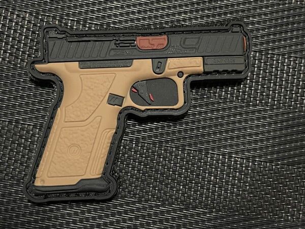 実物 Zev Technologies PVC glock patch Shotshow グロック ベルクロ パッチ ワッペン